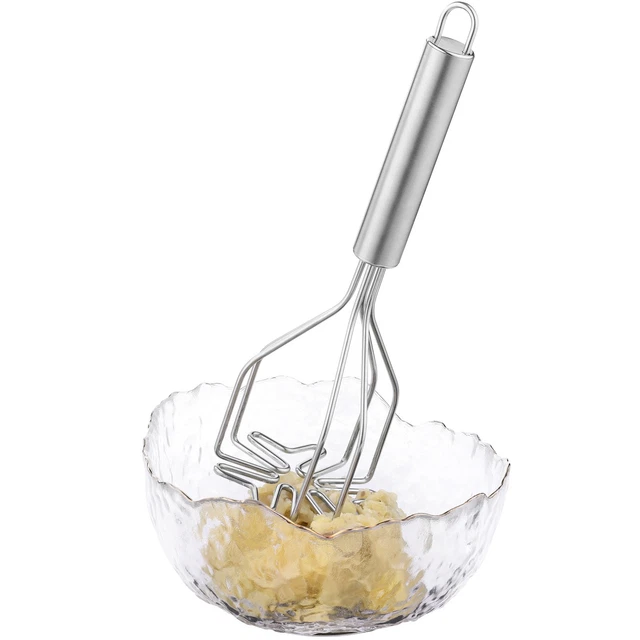 Presse-Purée de Pommes de Terre Heavy Duty Acier Inoxydable Presse-Purée Et Presse-Purée Cuisine