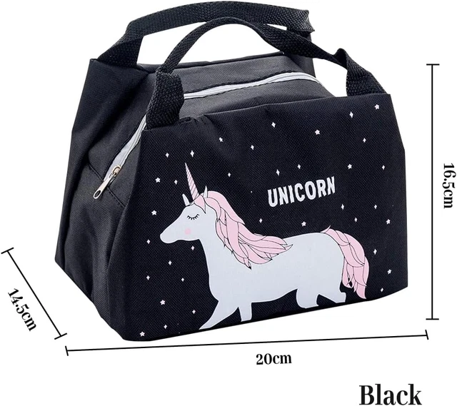 Borsa Termica Per Pranzo Bambini Con Portacarte - Design Pinguino Blu, Impermeabile E Isolante