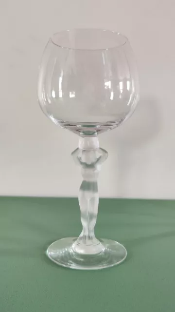 Lot De 2 Verres A Vin En Cristal De  Bayel - Modèle Vénus