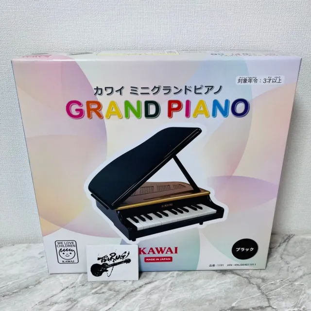 KAWAI Mini Grand Piano Black No.1191 genuine product Brand New