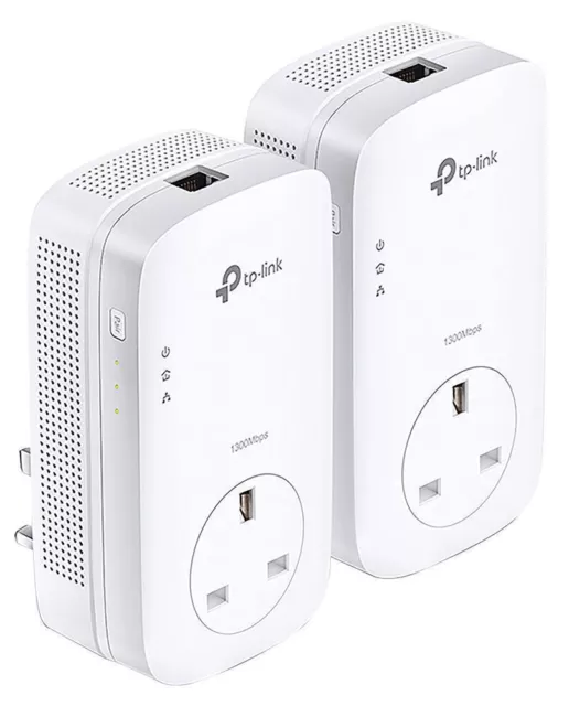 Tp-Link Passthrough Powerline Network Extender Tl-Pa8010P