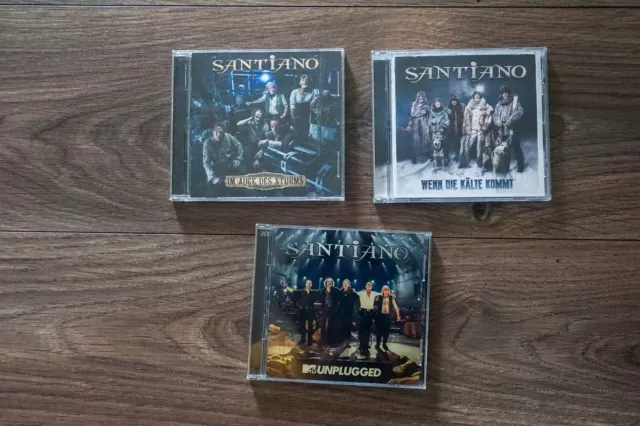Santiano * 3 CD's * MTV Unplugged, Im Auge des Sturms, Wenn die Kälte kommt