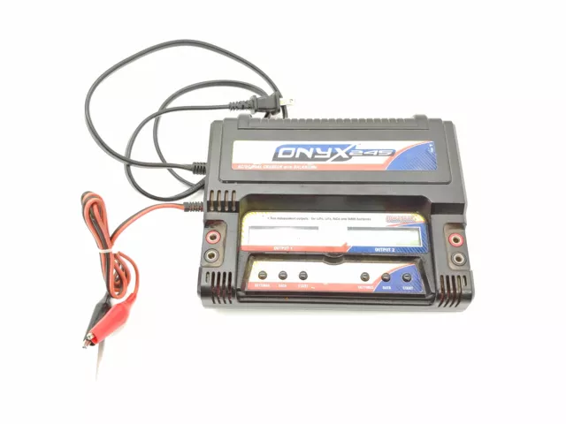 Duratrax Onyx 245 AC DC Dual LiPo Battery RC Charger w Balancing & Outputs