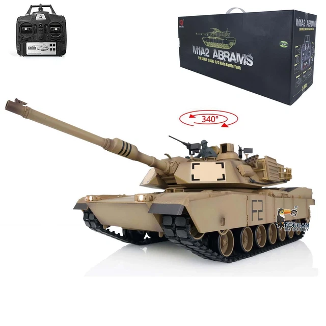 Pistes Chenilles Pour Char RC HengLong Abrams M1A2 1:16 - Modèle 3918 - Échelle 1/16