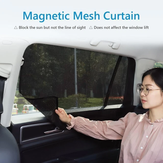 CAR WINDOW Sun Shade UV Protection Mesh Side Window Curtain