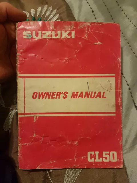 Suzuki Cl50 Love Owners Manual 99011-02920-01A Wiring Diagram Inspection Service
