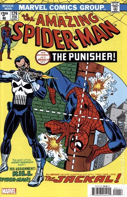 Amazing Spider-Man Facsimile Edition #129 NM 2023 Stock Image