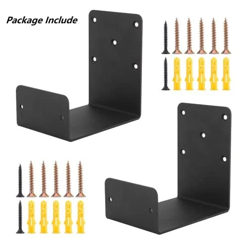 Heavy Duty Mantel Brackets,Fireplace Shelf Brackets,U-Shaped Beam-Style 3
