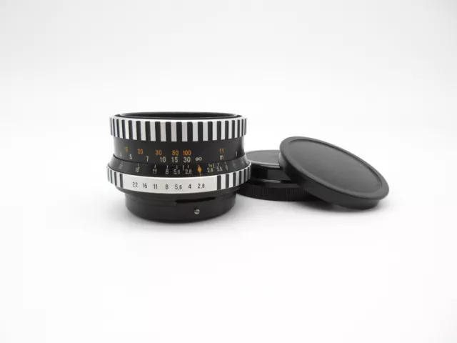 Pentacon Six Carl Zeiss Jena Biometar 2,8/80 mm Zebra Objektiv