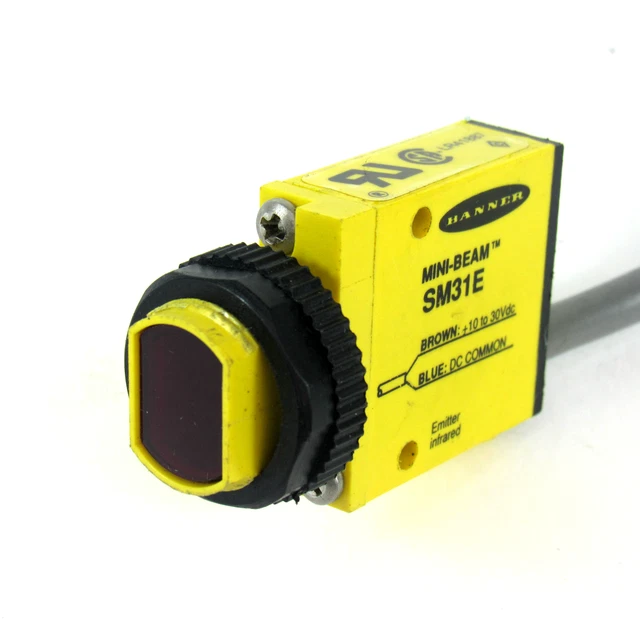 Banner Engineering SM31E Photoélectrique Capteur, Mini-Beam, 10-30V Dc