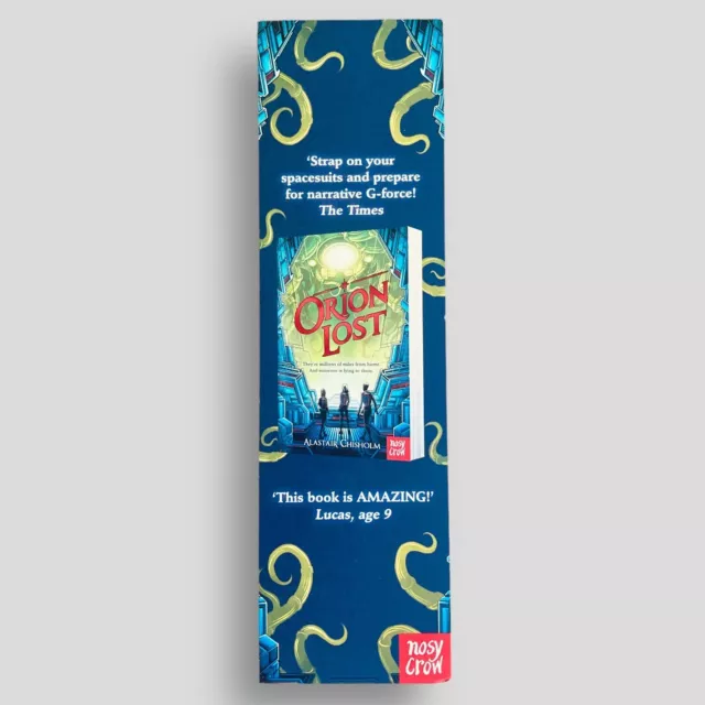 Orion Lost Alastair Chisholm PROMOTIONAL BOOKMARK Collectible -not the book