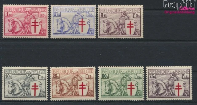 Belgique 386-392 neuf 1934 la (9910552