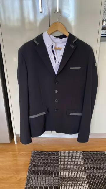 Competition Jacket - Equiline Alberto, Black Size 50