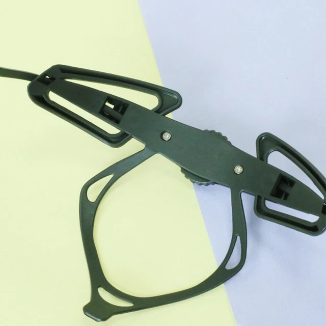 Attache Rapide Pour Casque De Moto - Boucle Micrométrique, Clip Sécurisé, Universelle