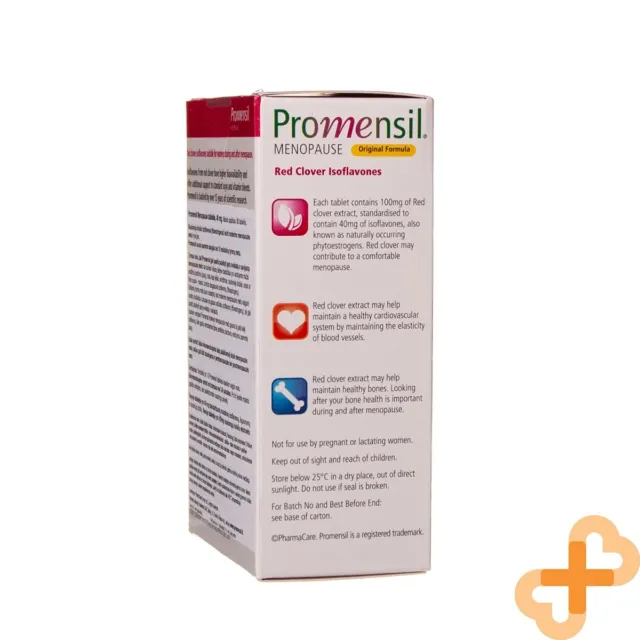 Promensil Ménopause Support Supplément 60 Comprimés 40mg Red Trèfle Isoflavones 2