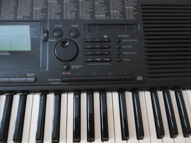 synthétiseur PSR 520 pour pièces détachées 4