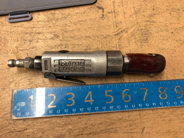Matco Tools MT1825B 1/4" Pneumatic Impact Air Ratchet w/Sleeve Cover