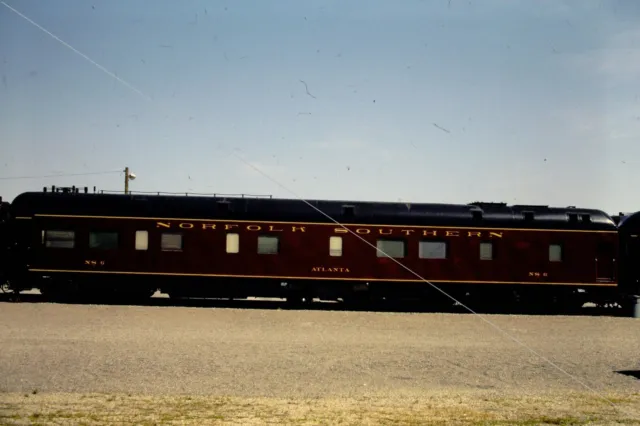 Norfolk Southern Railway Ns6  Atlanta Office Car Original Slide