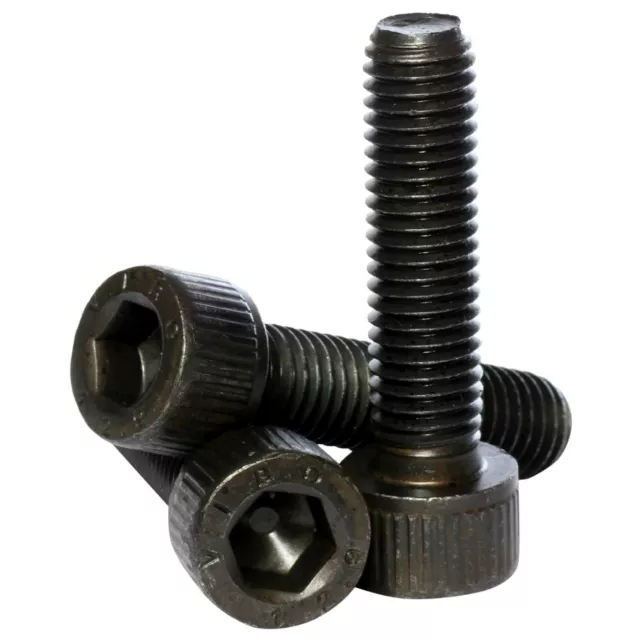 M1.6 M2 M2.5 M3 M4 M5 M6 M8 M10 High Tensile Black Allen Bolt Socket Cap Screws