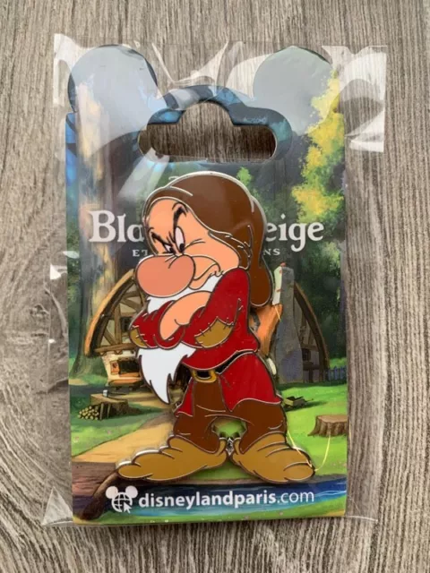 Pin Disney Disneyland Paris 7 Nains 7 Dwarfs Grincheux Grumpy OE