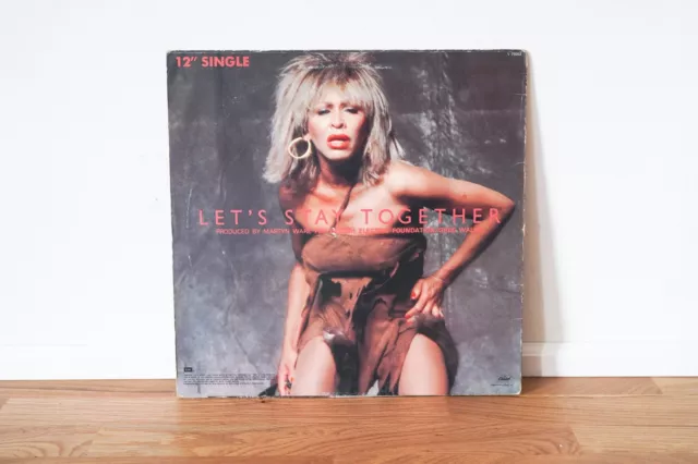 Tina Turner - Let's Stay Together - Vinyl LP Record - 1983 2