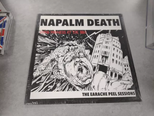 NAPALM DEATH GRIND MADNESS AT THE BBC -THE EARACHE PEEL SESSIONS 2014 RED Vinyl