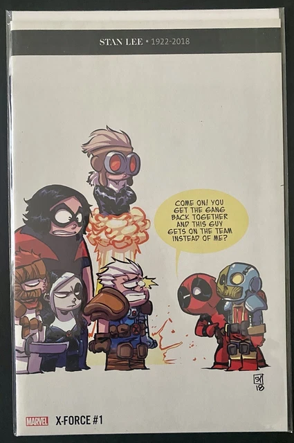 Marvel Comics X-Men X-FORCE (2019) #1 SKOTTIE YOUNG Variant Cover 🔥🔥