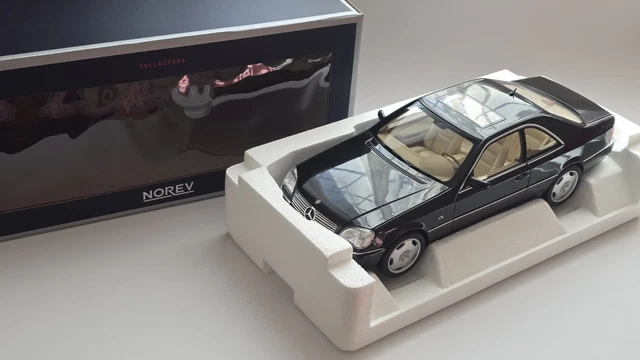 Norev 1:18 Mercedes E-Class 300Ce 24V Cabriolet (A124) 1991 – Modèle Neuf