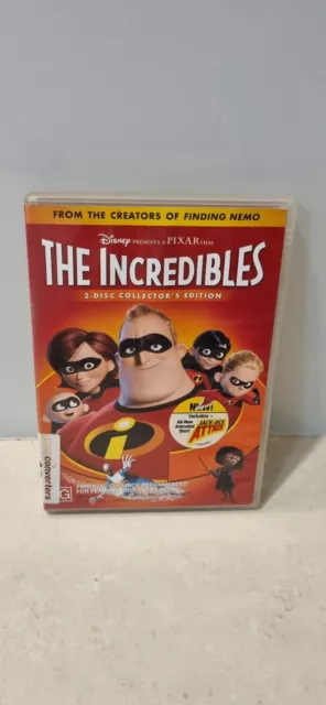 The Incredibles DVD (Region 4) 2 Disc Collector's Edition Disney Pixar