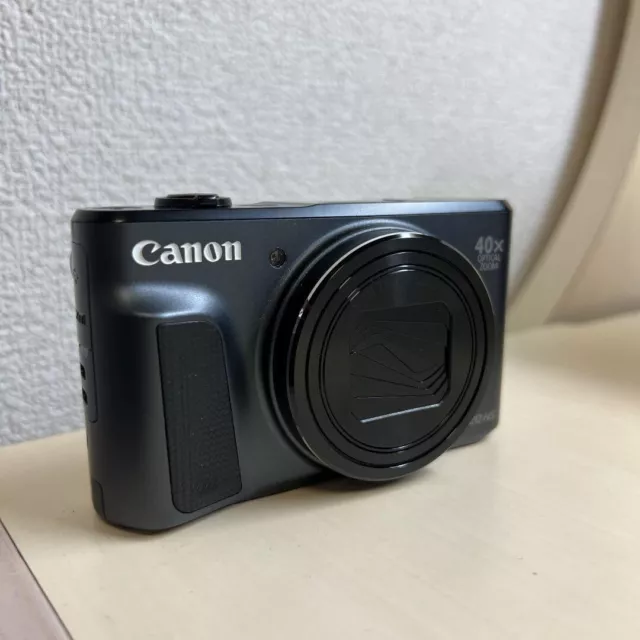 Digital Camera Canon PowerShot SX720 HS Black 20.3MP 40x Wi-Fi CMOS Used