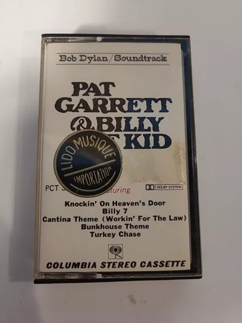 Cassette Audio Bob Dylan Pat Garrett Billy The Kid Import Columbia