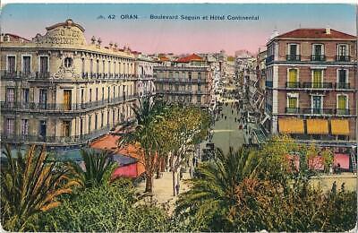 non sp f p Africa Algeria Oran entrée du Boulevard Seguin au Cercle Militaire 