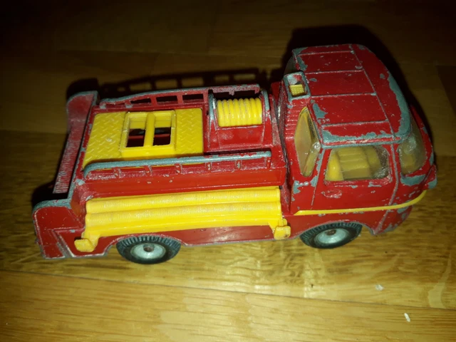 Camion De Pompier Corgi Qualitoys Turbine Truck - Échelle 1:36 - 1969