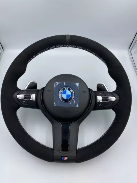 BMW M SPORT F15 F16 F25 F26 F30 STEERING WHEEL BRAND NEW Alcantara 3