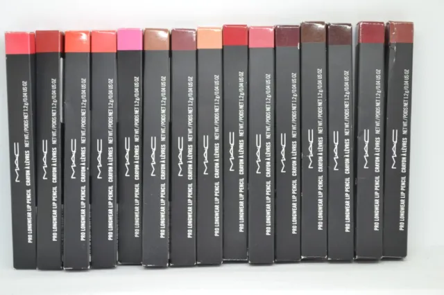 MAC Pro Longwear Lip Pencil BNIB 1.2g/0.04oz. ~choose your shade~