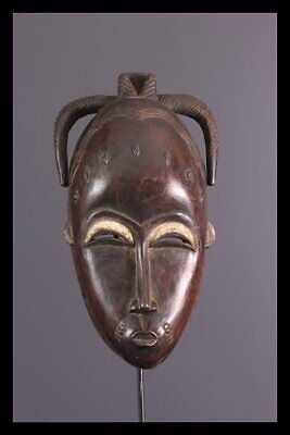 Baule Mask African Tribal Art Africain Arte Africana Afrikanische Kunst **