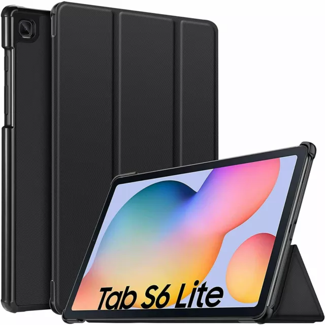 For Samsung Galaxy Tab S6 Lite Case Smart Premium Book Stand Cover P615 / P610