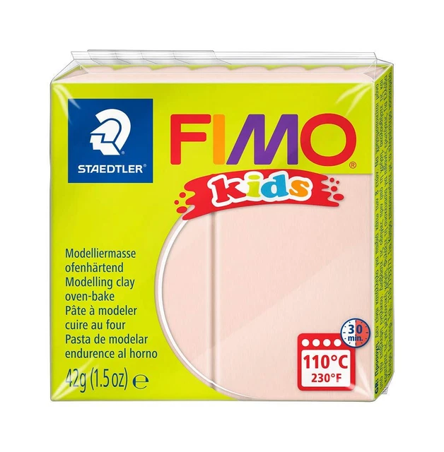 Staedtler FIMO Kids Extra Soft Polymer Clay - -Oven Bake Clay for Modeling, Jewe