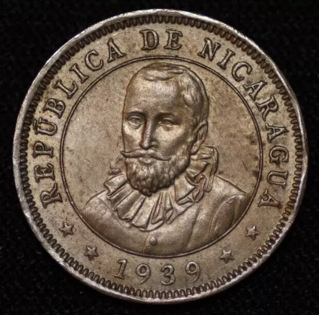 NICARAGUA ~ 1939 ~ 10 Centavos ~ ( 1 COIN ONLY ) ~ QUALITY WORLD Coin ☘️ V-#1 ☘️