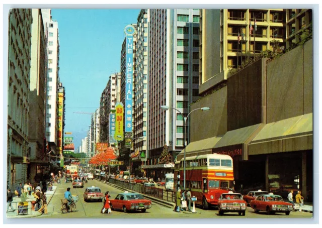 c1950's A Scene at Hong Kong Festival Tsim Sha Tsui Kowloon Hong Kong Postcard
