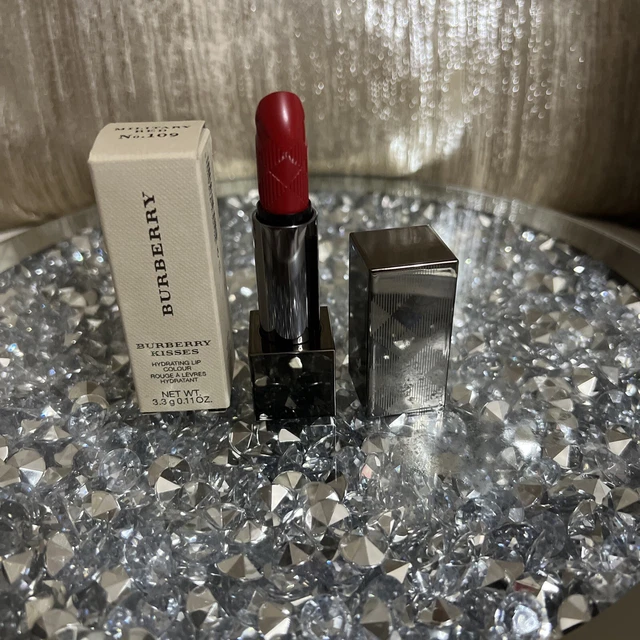 BURBERRY Kisses Hydrating Lip Colour ~ No. 109 Military Red~ BNIB