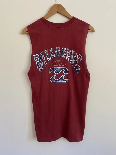 VINTAGE BILLABONG SINGLET Small 1990s Surf Wear Rip Curl