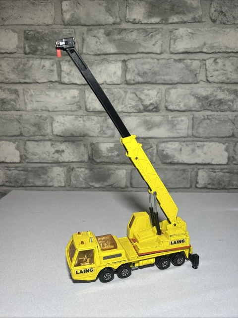 Camion Matchbox Superkings K-12 - Année 1974 - Modèle Métal Long De 15 Cm - Occasion Sans Boîte