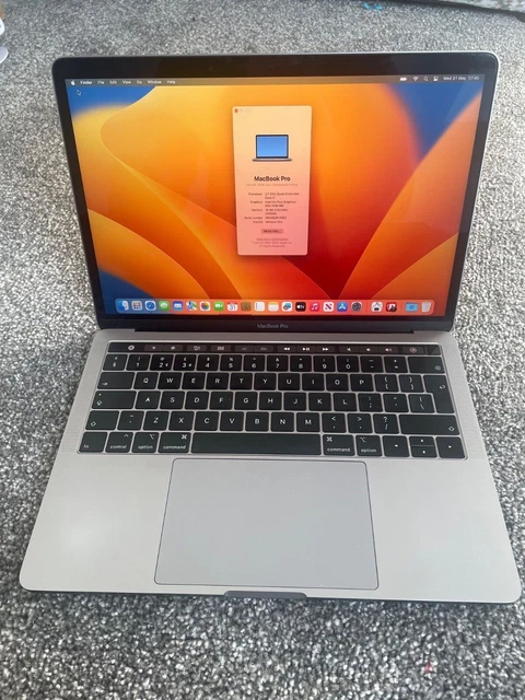 Apple MacBook Pro 13" - 2.7 Quad-Core i7 (Touch Bar, 2018) RAM 16 GB, SSD 256 GB