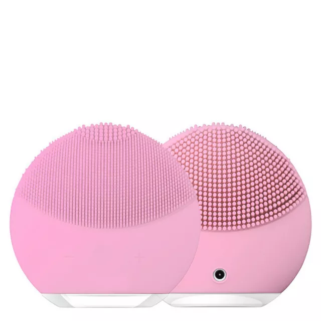 Dispositivo Massaggiatore Viso In Silicone Spazzola Pulitrice Esfoliante Mini