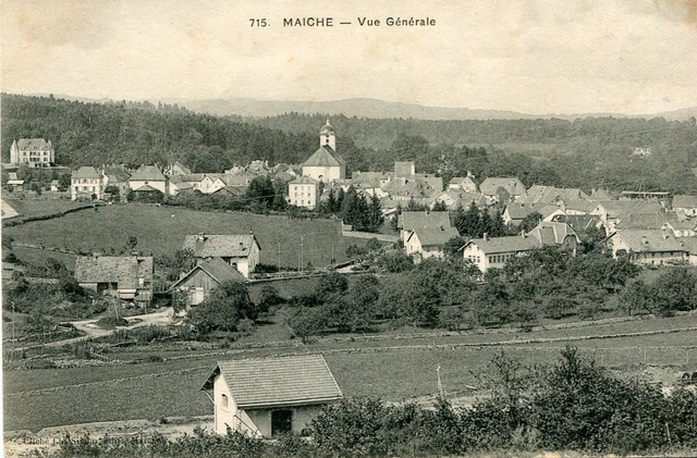 Carte MAICHE Vue générale