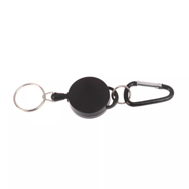 Retractable Badge Reel for Name Tag Card Metal Pull Retracting Key Chain R-tz 2