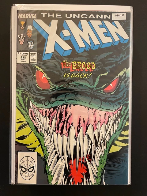 Uncanny X-Men vol.1 #232 1988 High Grade 9.4 Marvel Comic Book D36-131