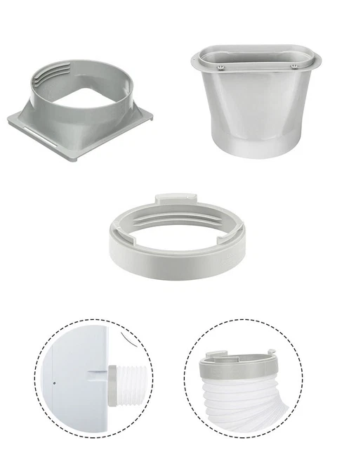 ÉCHAPPEMENT CONDUIT INTERFACE For Portable Climatiseur Tuyau Tube Connecteur EUR 10,09 - FR