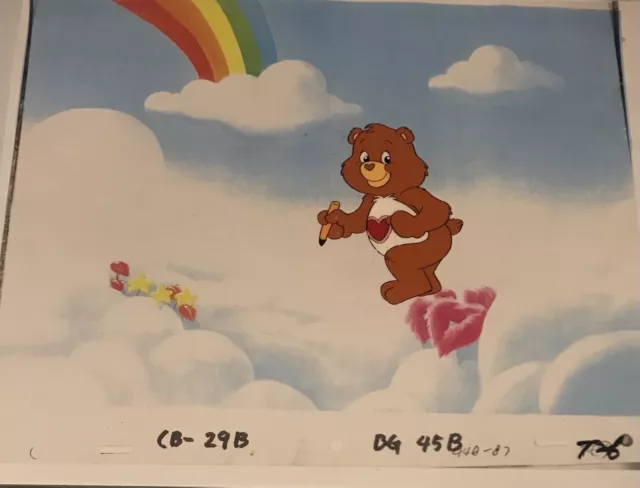 CARE BEARS Original Production Animation Art Cel  NELVANA